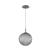 Load image into Gallery viewer, Gaia LED Pendant Light in Graphite/Smoke (Large).
