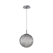 Load image into Gallery viewer, Gaia LED Pendant Light in Gunmetal/Smoke (Large).
