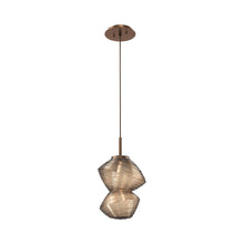 Load image into Gallery viewer, Mesa LED Pendant Light in Oil Rubbed Bronze/Bronze.
