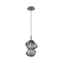 Load image into Gallery viewer, Mesa LED Pendant Light in Flat Bronze/Smoke.
