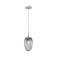 Load image into Gallery viewer, Meteo Pendant Light in Beige Silver/Smoke (E26 Bulb Base).
