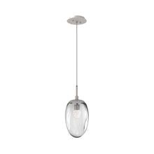 Load image into Gallery viewer, Meteo Pendant Light in Beige Silver/Clear/Floret Crystal (LED).
