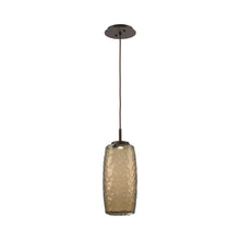 Load image into Gallery viewer, Vessel LED Pendant Light in Flat Bronze/Bronze.
