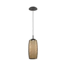 Load image into Gallery viewer, Vessel LED Pendant Light in Graphite/Bronze.
