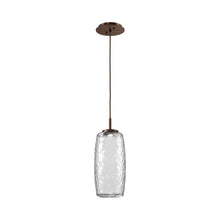 Load image into Gallery viewer, Vessel LED Pendant Light in Oil Rubbed Bronze/Clear.

