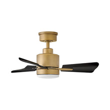 Load image into Gallery viewer, Atom LED Ceiling Fan in Detail.
