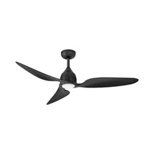 Load image into Gallery viewer, Azura LED Ceiling Fan in Matte Black.
