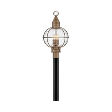 Load image into Gallery viewer, Cape Cod Outdoor Post Light in Burnished Bronze.
