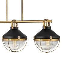 Load image into Gallery viewer, Crew Linear Pendant Light in Detail.
