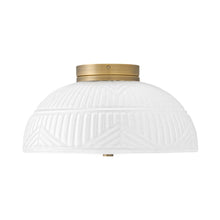 Load image into Gallery viewer, Devon Flush Mount Ceiling Light in Detail.
