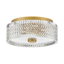 Load image into Gallery viewer, Elle Flush Mount Ceiling Light in Detail.

