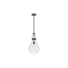 Load image into Gallery viewer, Eloise Pendant Light in Black (Small).
