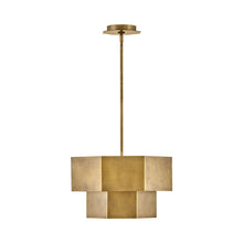 Load image into Gallery viewer, Facet Flush Mount Ceiling Light in Detail.
