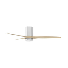 Load image into Gallery viewer, Facet LED Smart Ceiling Fan in Matte White (52-Inch).
