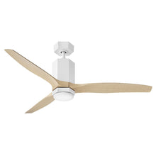 Load image into Gallery viewer, Facet LED Smart Ceiling Fan in Detail.

