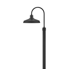 Load image into Gallery viewer, Forge Outdoor Post Light in Black.
