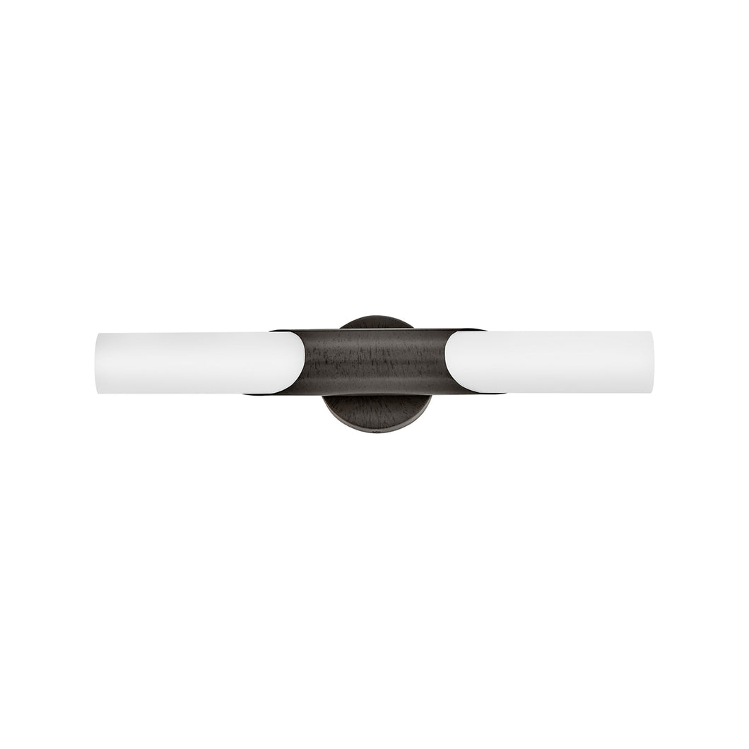 Grace LED Bath Vanity Light in Textured Black Oxide (Medium).