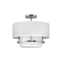 Load image into Gallery viewer, Graham Flush Mount Ceiling Light in Polished Nickel(16-Inch).
