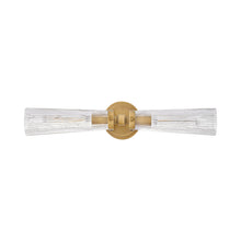 Load image into Gallery viewer, Jude Bath Vanity Light in Light Brass.
