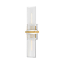 Load image into Gallery viewer, Kipton Wall Light in Polished Nickel.
