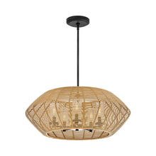 Load image into Gallery viewer, Luca Outdoor Chandelier in Camel.
