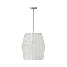 Load image into Gallery viewer, Luca Drum Pendant Light in Polished Chrome (1-Light).
