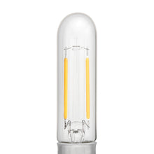Load image into Gallery viewer, Lumiglo 120V 2W Candelabra Base LED Bulb in Detail.
