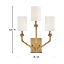 Load image into Gallery viewer, Moore Wall Light - line drawing.
