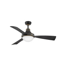 Load image into Gallery viewer, Oliver LED Ceiling Fan in Matte Black (50-Inch).
