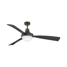 Load image into Gallery viewer, Oliver LED Ceiling Fan in Matte Black (62-Inch).
