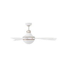 Load image into Gallery viewer, Oliver LED Ceiling Fan in Detail.
