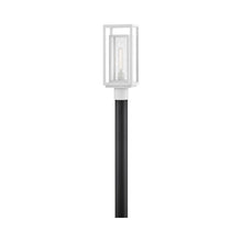 Load image into Gallery viewer, Republic Outdoor Post Light in Textured White (Bulb Not Included).
