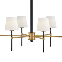 Load image into Gallery viewer, Saunders Linear Chandelier in Detail.
