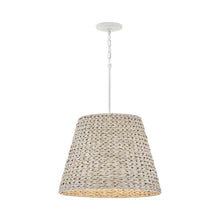 Load image into Gallery viewer, Seabrook Chandelier in Textured Plaster.
