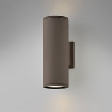 Load image into Gallery viewer, Silo Outdoor Up/Down Wall Light in Detail.

