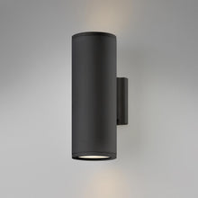 Load image into Gallery viewer, Silo Outdoor Up/Down Wall Light in Detail.
