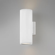 Load image into Gallery viewer, Silo Outdoor Up/Down Wall Light in Detail.
