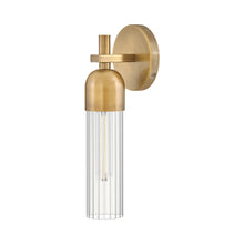 Load image into Gallery viewer, Soren Wall Light in Heritage Brass (Medium).
