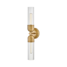 Load image into Gallery viewer, Soren Wall Light in Heritage Brass (Large).
