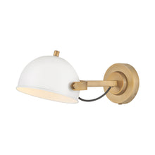 Load image into Gallery viewer, Spence Wall Light in Chalk White.

