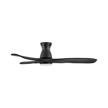 Load image into Gallery viewer, Swell LED Flush Mount Ceiling Fan in Detail.
