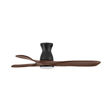Load image into Gallery viewer, Swell LED Flush Mount Ceiling Fan in Detail.
