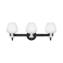 Load image into Gallery viewer, Sylvie Bath Vanity Light in Black (Medium).

