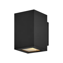 Load image into Gallery viewer, Tetra Outdoor Wall Light in Black (1-Light).
