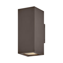 Load image into Gallery viewer, Tetra Outdoor Wall Light in Architectural Bronze (2-Light).
