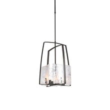 Load image into Gallery viewer, Arc Pendant Light in Dark Smoke (4-Light).
