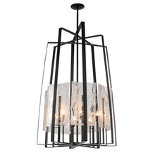 Load image into Gallery viewer, Arc Pendant Light in Black/Tall.
