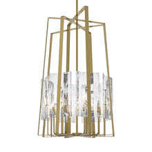 Load image into Gallery viewer, Arc Pendant Light in Modern Brass/Tall.
