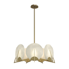 Load image into Gallery viewer, Callisto Pendant Light in Modern Brass.
