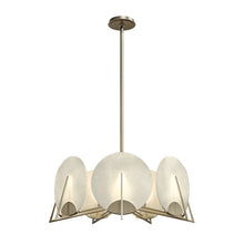 Load image into Gallery viewer, Callisto Pendant Light in Soft Gold.
